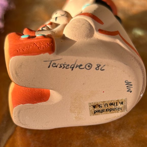 Vintage Clay Native American Pueblo Storyteller figurine. - Picture 4 of 4